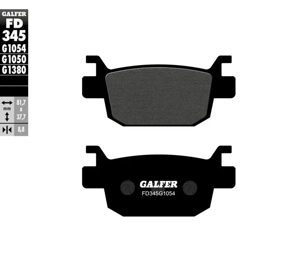 GALFER Bremsbeläge & Bremsbacken für HONDA SH 150 I ABS 2013-2022