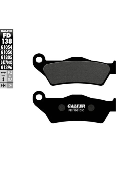 GALFER Bremsbeläge & Bremsbacken für KTM SX 125 1993-2024