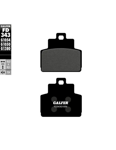 GALFER Bremsbeläge & Bremsbacken für VESPA GTS 300 I.E. ABS 2014-2020