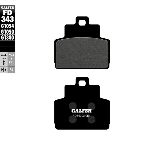 GALFER Bremsbeläge & Bremsbacken für VESPA GTS 300 I.E. ABS 2014-2020