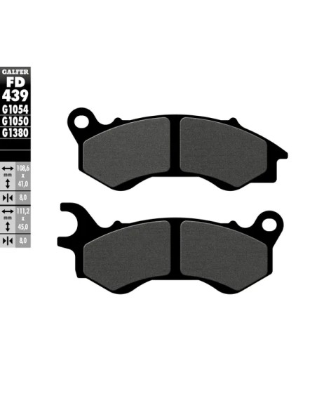 GALFER Bremsbeläge & Bremsbacken für HONDA PCX 125 2010-2017