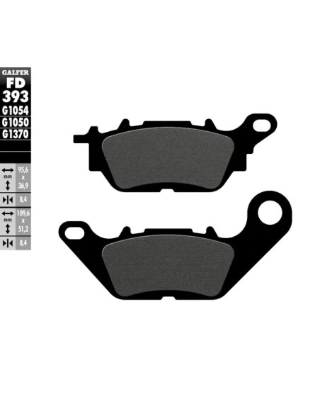 GALFER Bremsbeläge & Bremsbacken für YAMAHA YBR 125 2007-2016