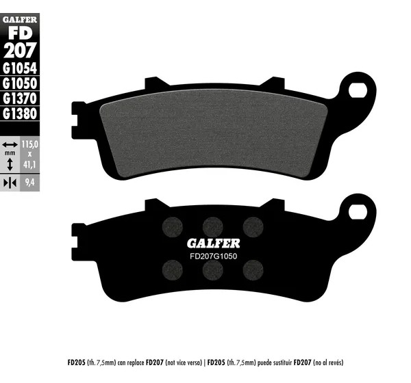 GALFER Bremsbeläge & Bremsbacken für HONDA GL 1800 ABS 2001-2021