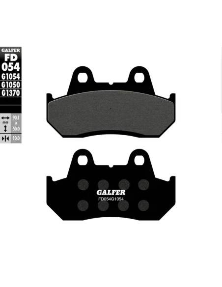 GALFER Bremsbeläge & Bremsbacken für HONDA CN 250 1986-2007