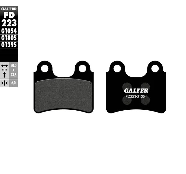 GALFER Bremsbeläge & Bremsbacken für AJP PR4 125 2005-2009