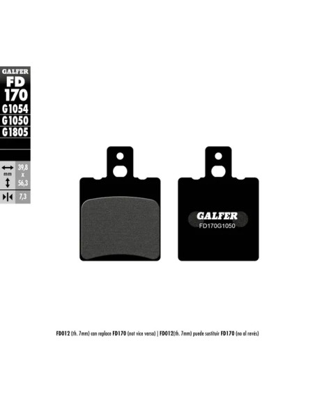 GALFER Bremsbeläge & Bremsbacken für APRILIA RS 125 1992-2005