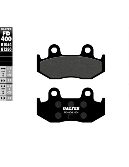 GALFER Bremsbeläge & Bremsbacken für SUZUKI AN 250 1998-2006