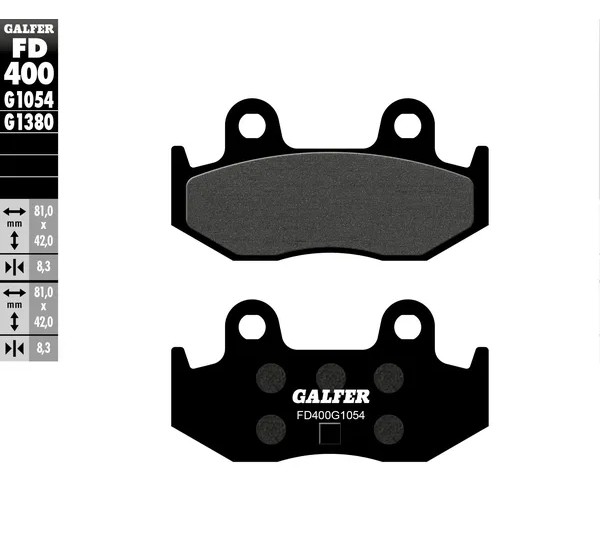 GALFER Bremsbeläge & Bremsbacken für SUZUKI AN 250 1998-2006