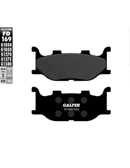 GALFER Bremsbeläge & Bremsbacken für YAMAHA YP 400 2005-2014