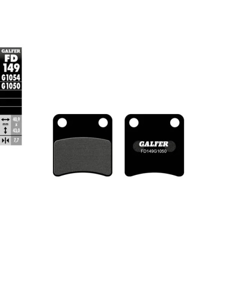 GALFER Bremsbeläge & Bremsbacken für DAELIM S-FIVE 50 2001-2014