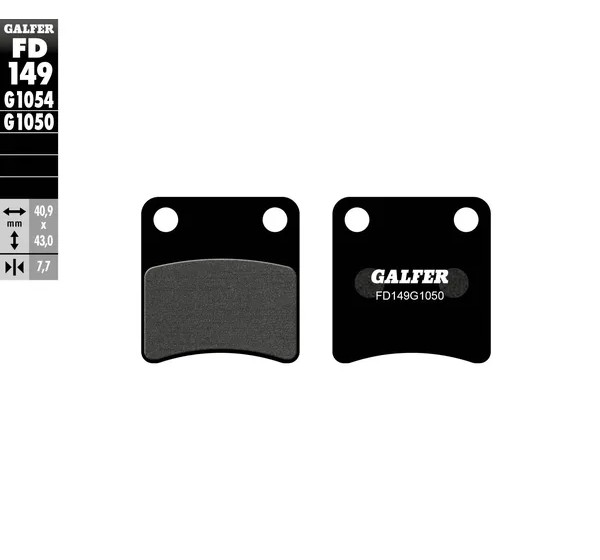 GALFER Bremsbeläge & Bremsbacken für DAELIM S-FIVE 50 2001-2014
