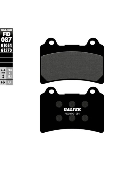 GALFER Bremsbeläge & Bremsbacken für YAMAHA XVZ 1300 TF 1999-2009