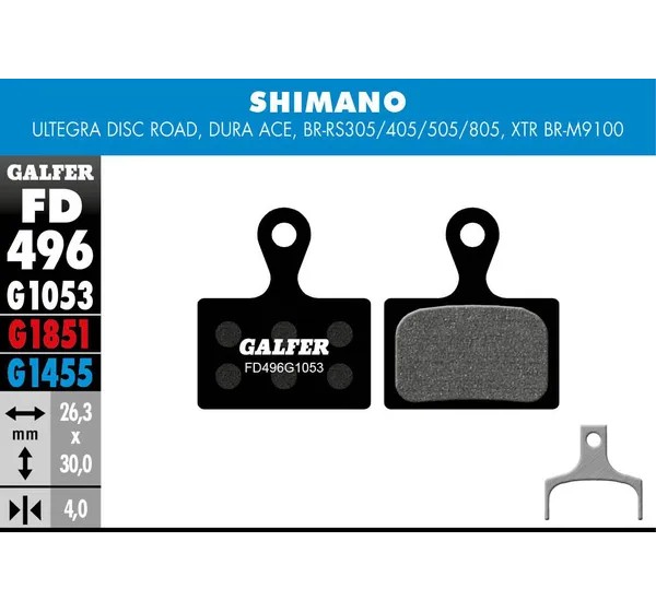 GALFER Bremsbeläge - BRAKE PAD PERFORMANCE