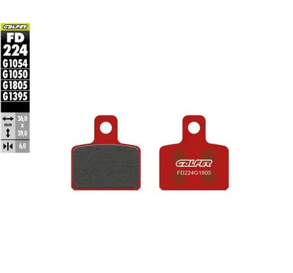 GALFER Bremsbeläge & Bremsbacken für GAS GAS TXT PRO 250 2004-2014