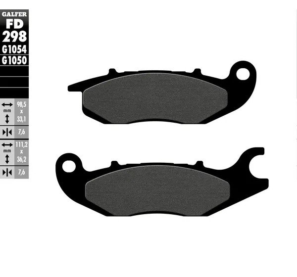 GALFER Bremsbeläge & Bremsbacken für HONDA CBR 125 R 2004-2016