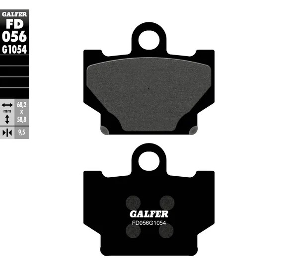 GALFER Bremsbeläge & Bremsbacken für YAMAHA XV 250 1989-2007