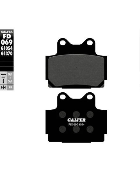 GALFER Bremsbeläge & Bremsbacken für YAMAHA XJ 600 S 1992-2003