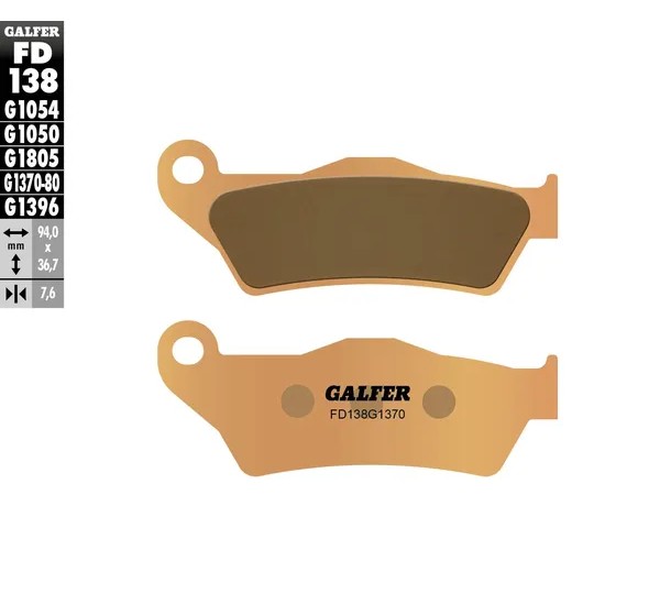 GALFER Bremsbeläge & Bremsbacken für KTM SX 125 1993-2024