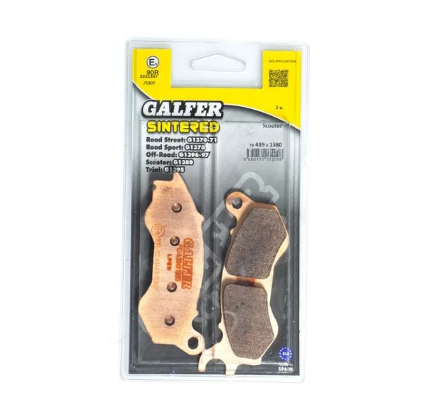 GALFER Bremsbeläge & Bremsbacken für HONDA PCX 125 2010-2017
