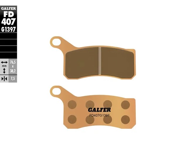 GALFER Bremsbeläge & Bremsbacken - Detailansicht