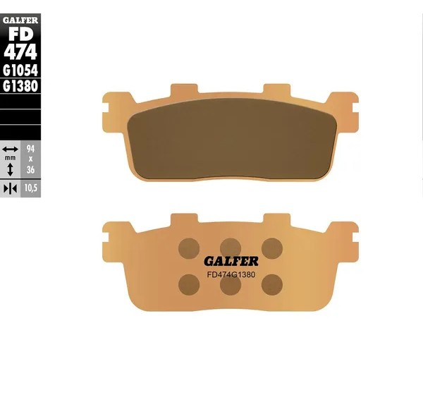 GALFER Bremsbeläge & Bremsbacken - Detailansicht