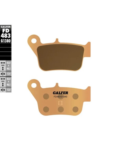 GALFER Bremsbeläge & Bremsbacken - Detailansicht