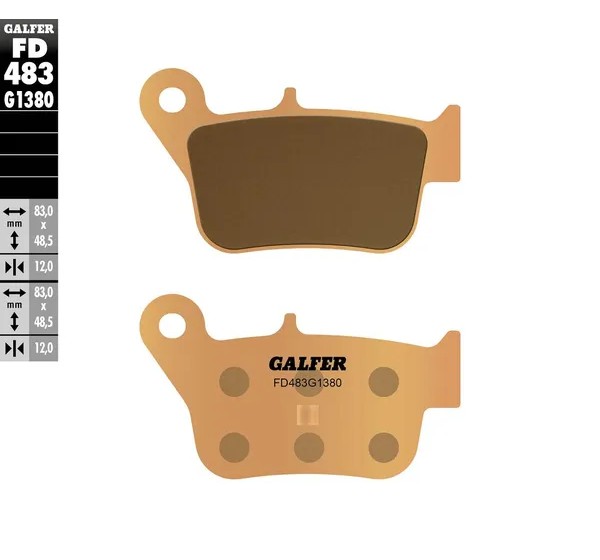 GALFER Bremsbeläge & Bremsbacken - Detailansicht