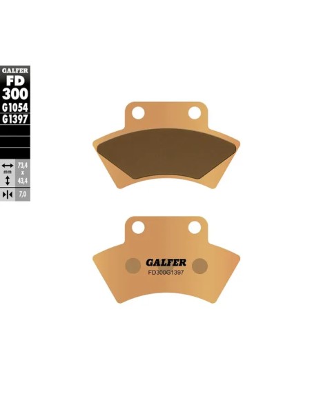 GALFER Bremsbeläge & Bremsbacken - Detailansicht