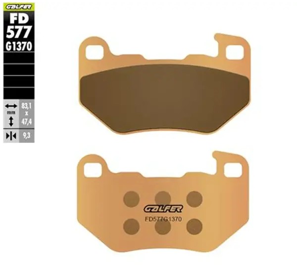 GALFER Bremsbeläge & Bremsbacken für Harley Davidson XL 883 L 2011-2018