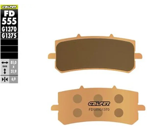 GALFER Bremsbeläge & Bremsbacken für RIEJU CENTURY 125 I CBS ab 2021