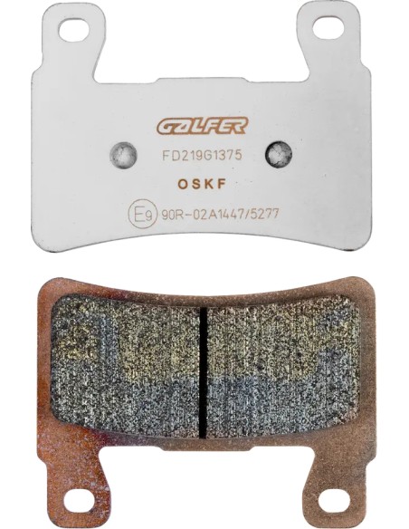 GALFER Bremsbeläge & Bremsbacken für Harley Davidson XL 1200 X 2010-2022