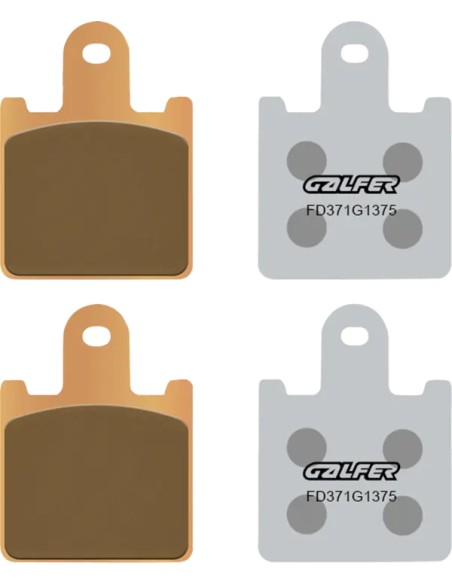GALFER Bremsbeläge & Bremsbacken für KAWASAKI ZX-6 R 600 2009-2016