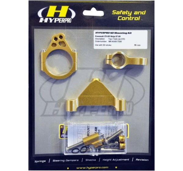 HYPERPRO Montagematerial & Zubehör für KAWASAKI KLE 650 2007-2014