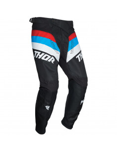 THOR MX HOSE PULSE RACER SCHWARZ/ROT/BLAU