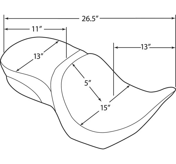 DRAG SPECIALTIES SEATS Sitzbänke Bild 4