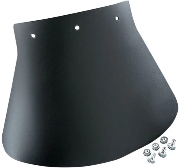 DRAG SPECIALTIES SEATS Schmutzfänger - MUD FLAP PLAIN LARGE