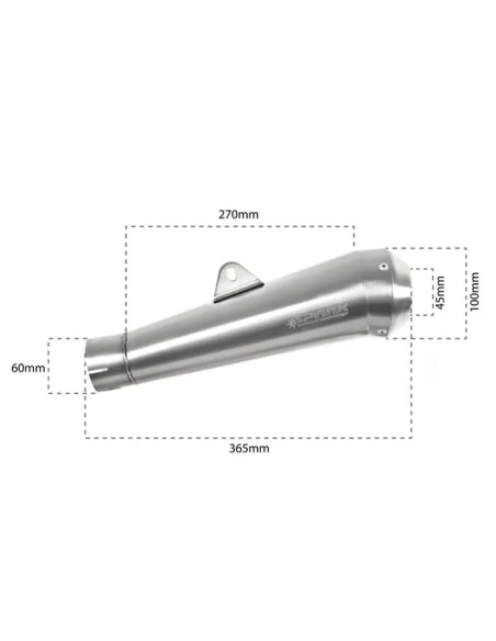 SPARK Endschalldämpfer - Detailansicht
