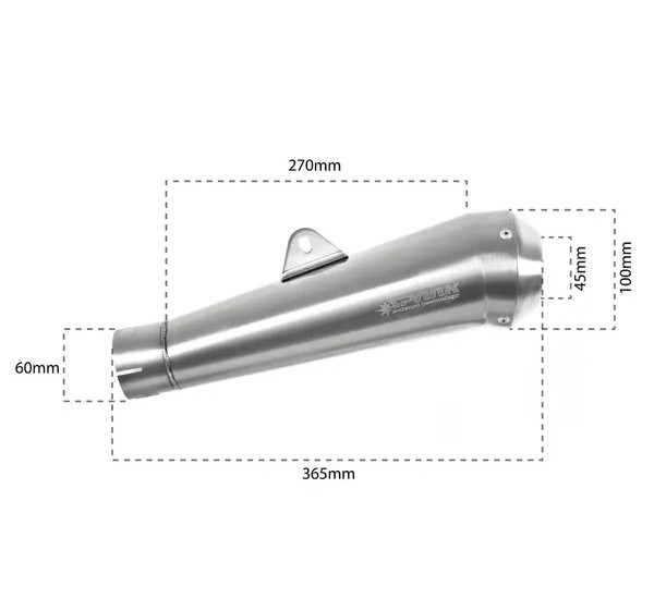 SPARK Endschalldämpfer - Detailansicht
