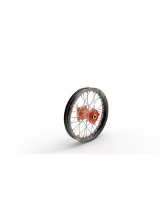 Elite MX-EN Rad, silberne Speichen