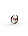 Elite MX-EN Rad, silberne Speichen