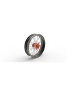 Elite MX-EN Rad, silberne Speichen