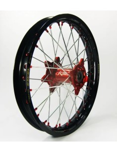 Elite MX-EN Rad, silberne Speichen