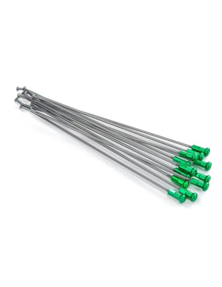 KITE Montagematerial & Zubehör - SPOKES 19 RR SI /GN NIP 12PC