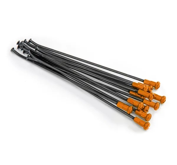KITE Montagematerial & Zubehör - SPOKES 18 RR BK/OR NIP