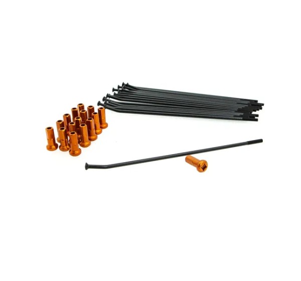 KITE Montagematerial & Zubehör - SPOKE KIT FR 14 BK/OR