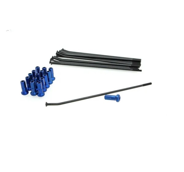 KITE Montagematerial & Zubehör - SPOKE KIT FR 14 BK/BL