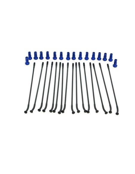 KITE Montagematerial & Zubehör - SPOKE KIT FR 17 BK/BL
