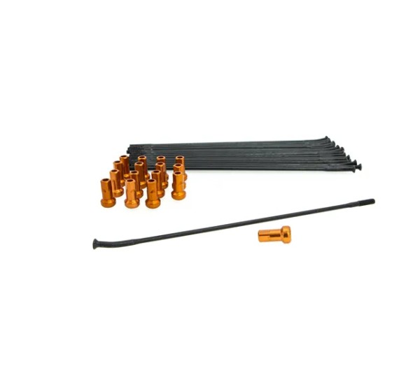 KITE Montagematerial & Zubehör - SPOKE KIT FR 19 BK/OR