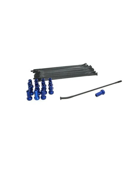 KITE Montagematerial & Zubehör - SPOKE KIT RR 16 BK/BL
