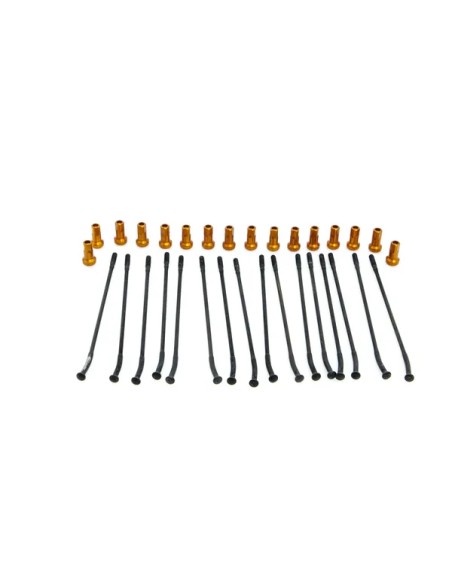 KITE Montagematerial & Zubehör - SPOKE KIT RR 14 BK/OR